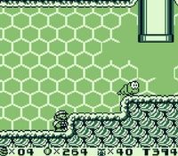 une photo d'Ã©cran de Super Mario Land 2 sur Nintendo Game Boy